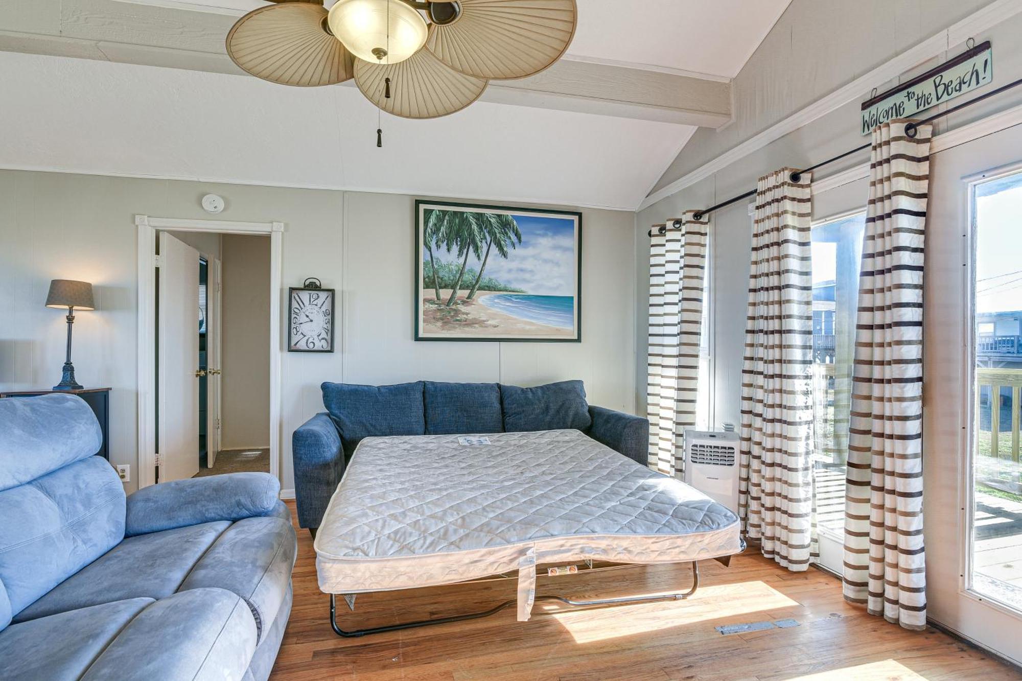 Second-Row Surfside Beach House Newly Renovated! 外观 照片