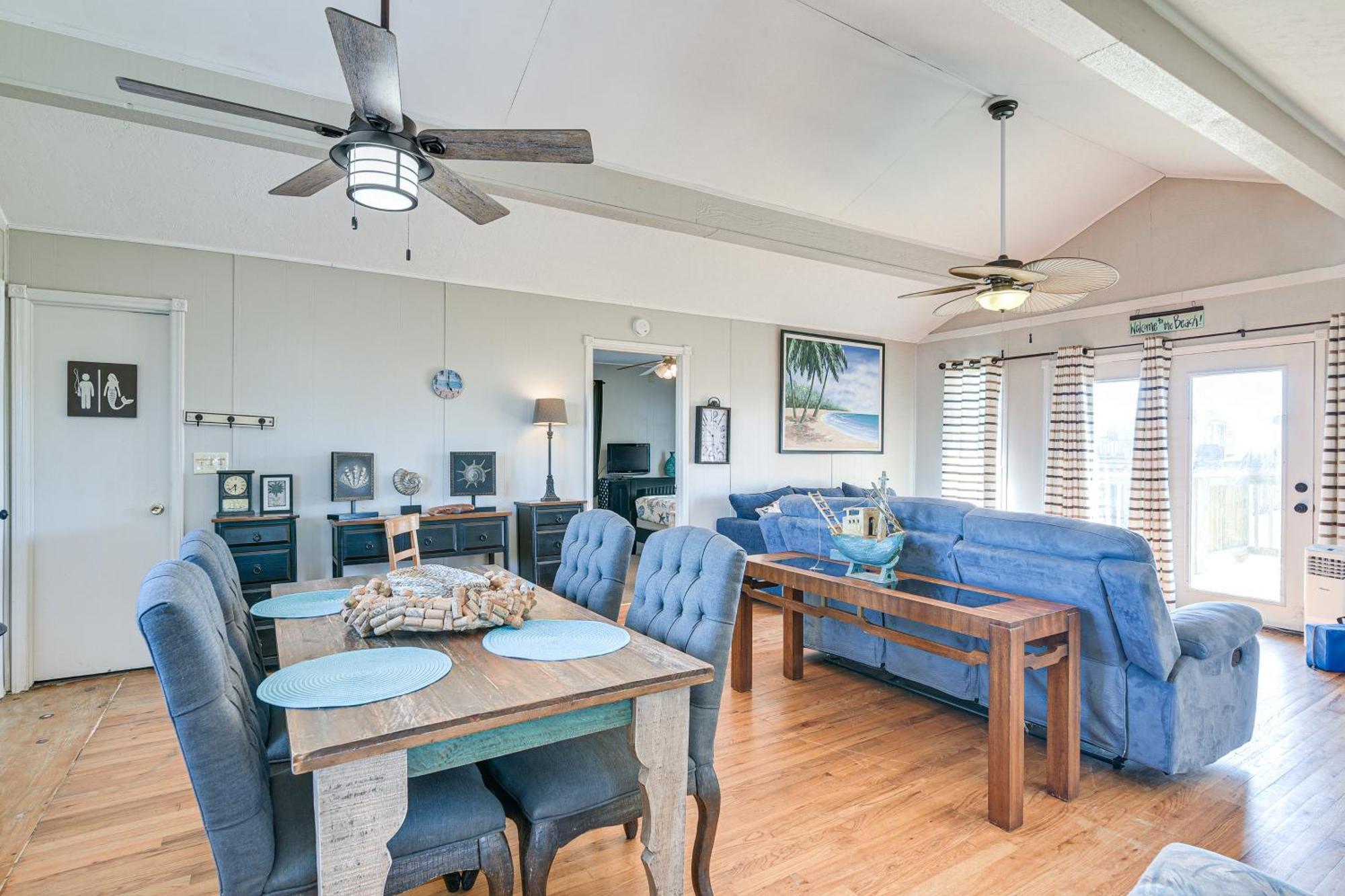 Second-Row Surfside Beach House Newly Renovated! 外观 照片