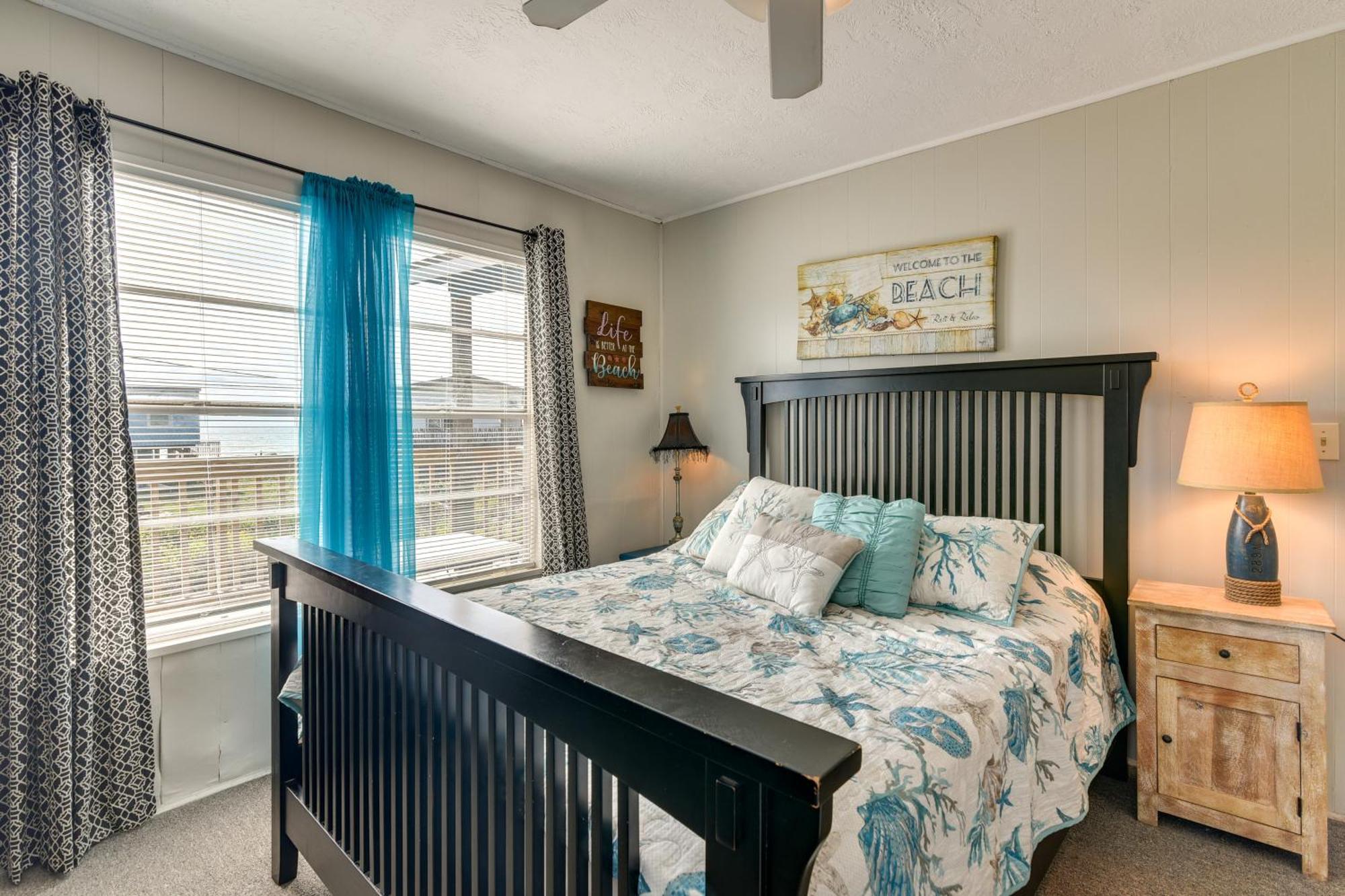Second-Row Surfside Beach House Newly Renovated! 外观 照片